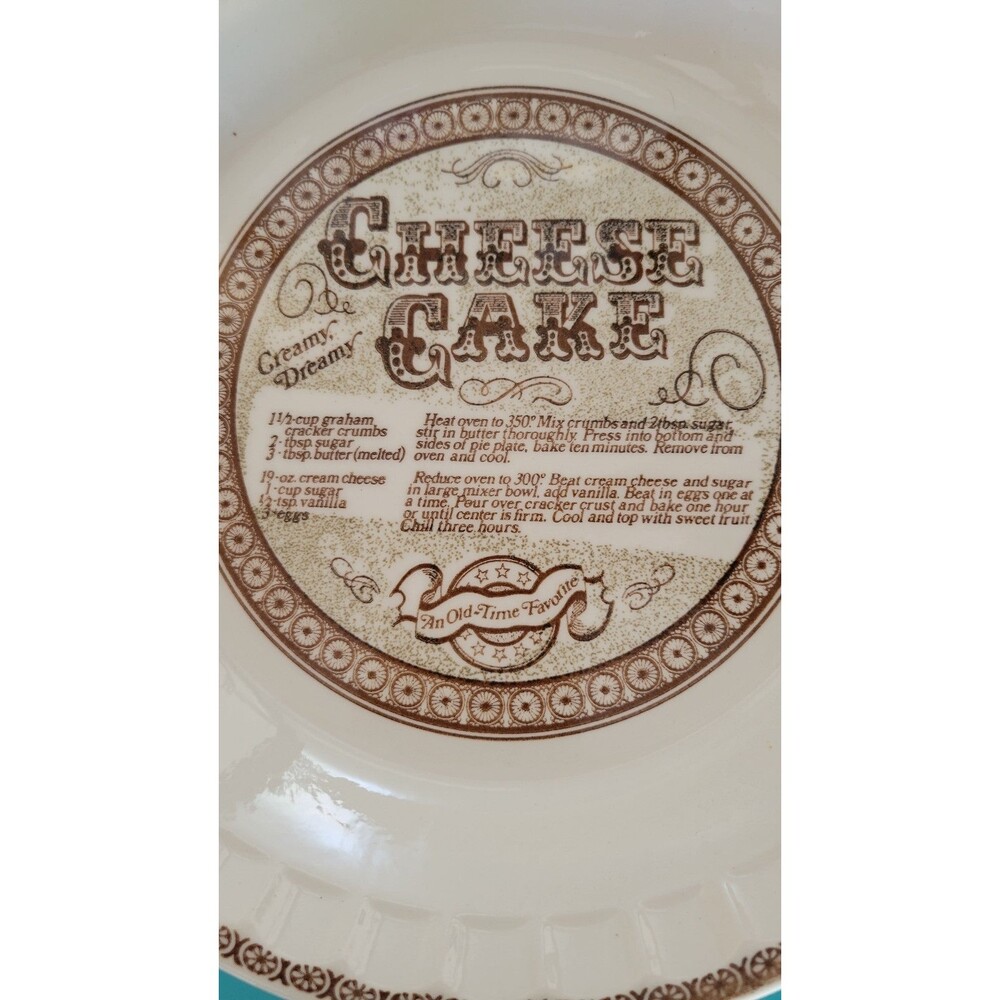 1983 Royal China Cheesecake Dish - Picture 2 of 3